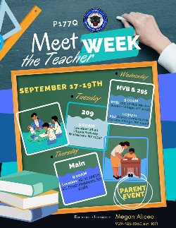 Meet the Teacher Flyer